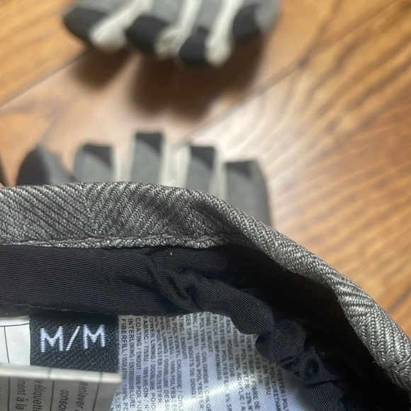 Head Outlast Waterproof winter gloves sz M gray pattern white black zip … - Picture 11 of 12